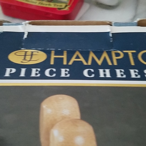 Vintage marble cheese set - Picture 2 of 4